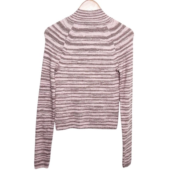 New with Tag Wild Fable Women Cold Shoulder Neutral Space Dye Turtleneck Sweater - Picture 9 of 16